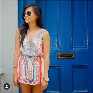 *SUMMER SALE* MINKPINK Tribal Printed Romper
